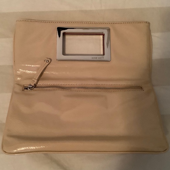 NWT Patent Nine West Clutch - Picture 3 of 5